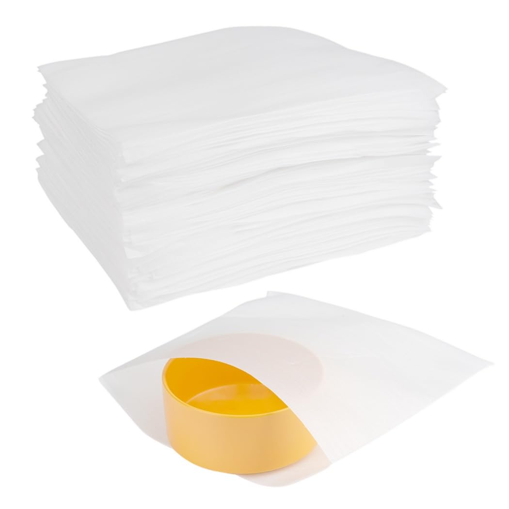Hojas de material de embalaje, espuma acolchada de espuma para 100 unidades, almacenamiento respetuoso con el medio ambiente, mudanza, envolturas de burbujas, envío, bolsas de espuma de polietileno