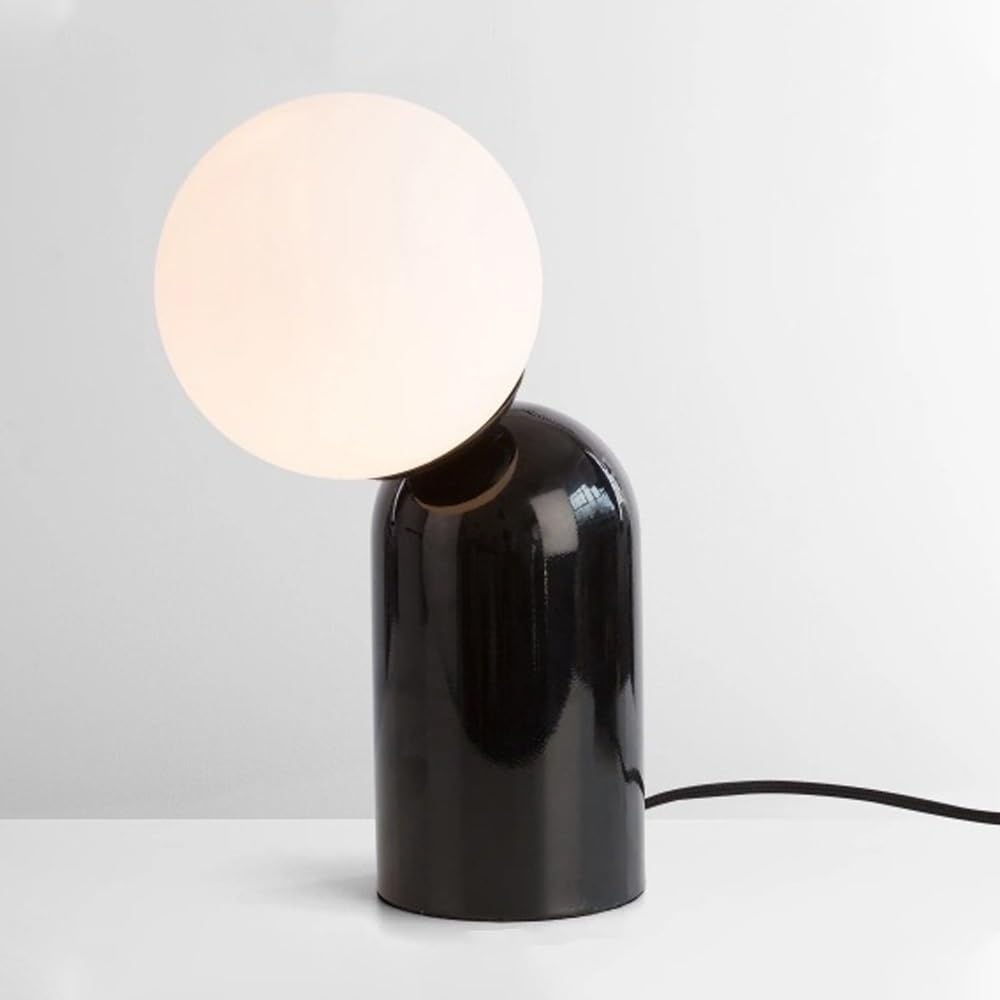lampes de chevet, Abat-jour en verre globe