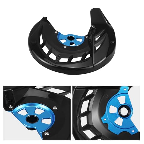 NICECNC Front Brake Disc Guard Cover Compatible with Yamaha YZ125 YZ250 2008-2023 YZ250F YZ450F 2007-2013 YZ125X 2017-2023 YZ250X 2016-2023 WR250F 2006-2019 WR450F 2006-2018,See fitment