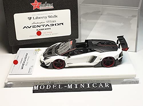 Amazon | 最後1台！白！Fuelme 1/43 ランボルギーニ LP700-4 アヴェン
