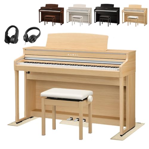 【プレミアムセレクト】【不要ピアノ引取サービス・専門業者による組立設置】KAWAI CA401 電子ピアノカワイ 88鍵盤 木製鍵盤 CAシリーズ ヘッドホン対応 象牙調白鍵 本格派 デジタルピアノ セット品 (防音マットセット, LO プレミアムライトオ