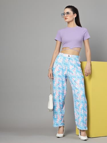 Image of UZARUS Women's Relax Fit Trouser 2 Pockets Baggy Pants