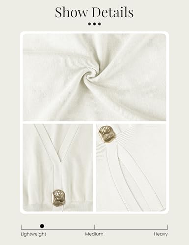 Image of AMEBELLE Womens Vest Tops V Neck Sleeveless Sweater Casual Work Tops | Womens Business Casual Tops Sweater Vest Pullover for Work Office V Neck Knit Blouses with Gold Metal Button Accent