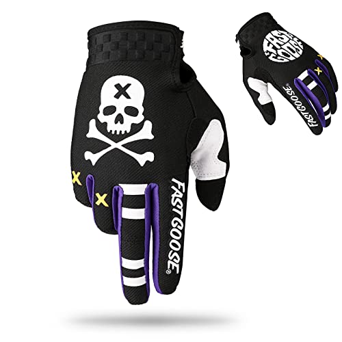 Fast passion Dirt Bike Motorradhandschuhe, Motocross-Handschuhe, Motorrad, Reiten, Fahrrad-Handschuhe, ATV MX, MTB, Offroad-Rennsport, Sport, Radhandschuh (Ublack, L)