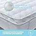 Silentnight Airflow 800 Double Mattress Topper - Extra Thick Deep Fitted Mattress Enhancer with 8cm Thick Cushioning, Mesh Sides to Increase Airflow and Elasticated Straps - Double - 190x135cm , White Silentnight Airflow 800 Double Mattress Topper - Extra Thick Deep Fitted Mattress Enhancer with 8cm Thick Cushioning, Mesh Sides to Increase Airflow and Elasticated Straps - Double - 190x135cm , White