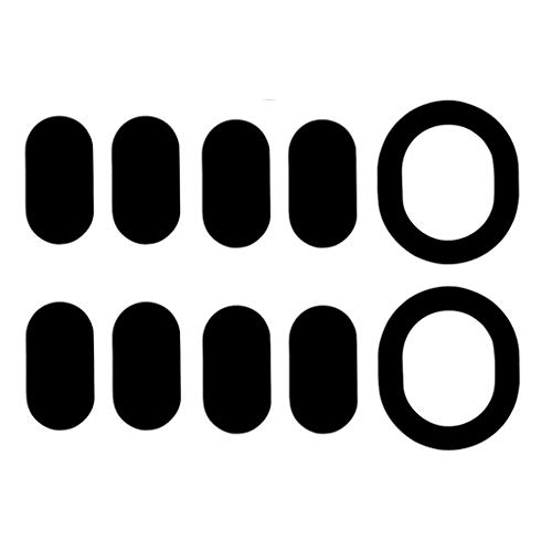 Preisvergleich Produktbild 2 Sätze Logitech G102 Laser-Maus 0,6 Mm Mausfuß-Mausschuhe