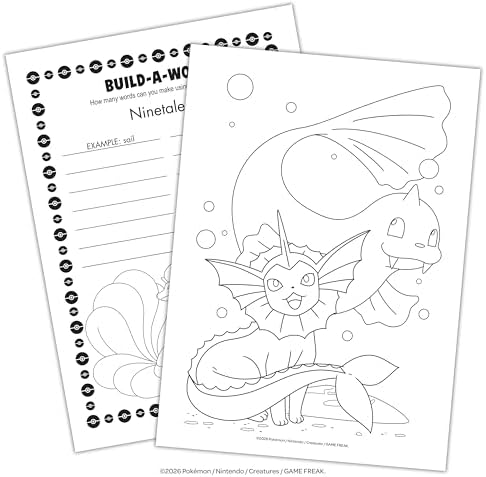 Pokémon 192-Page Coloring Book for Kids – Large Coloring Book for Boys & Girls Ages 3-10, Official Book Featuring Pikachu and Favorite Pokémon Characters — view 5