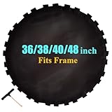 XATAMIO Trampoline Mat,Fits 38 Inch Trampoline Frame with 32 Buckles and Spring Tool,for Fitness Trampoline Jumping Mat