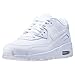 Price comparison product image Nike Nike Air Max 90 Leather, Boy's Running Shoes, White (White/White 100), 3.5 UK (36 EU)