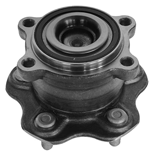 Image of TRQ Front and Rear Wheel Bearing and Hub Assembly Set 4 Piece Compatible with 10-12 Nissan Altima SR 13-18 Altima 09-14 Maxima 16-20, 2021, to 9-30-20 Production Date 13-20 Pathfinder FWD