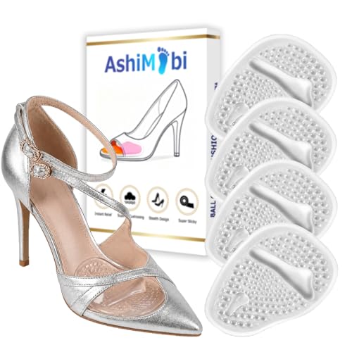 Ball of Foot Cushion for Women Heels: Gel Metatarsal Pads, Clear, 2Pairs by AshiMobi - Used condition - US$18.98