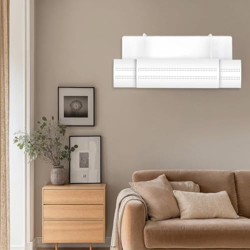 Deflector de ventilación de aire acondicionado retráctil y parabrisas para split 7