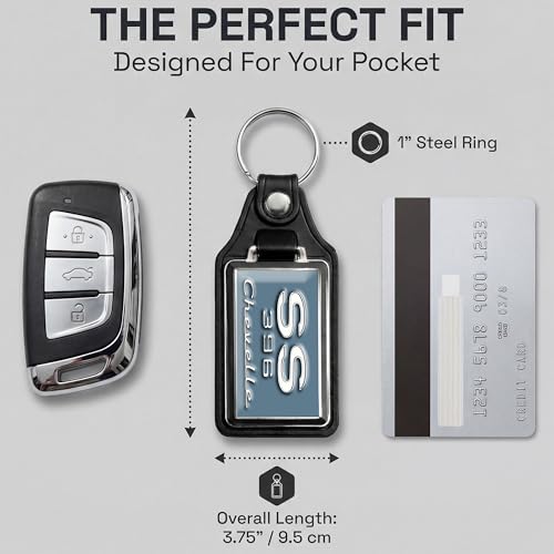 Image of Brotherhood Car Key Chain for Chevelle - Classic Models Keychain for Men and Women Gift Key Ring