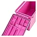 Sheffield 12631 Ammo Storage Box, Stackable .30 Cal Field Boxes, Water and Dust Resistant, Lockable Storage Box with Handle, Secures Hunting Gear, Supplies, and Bullets, Made in USA, Pink, 1-Pack