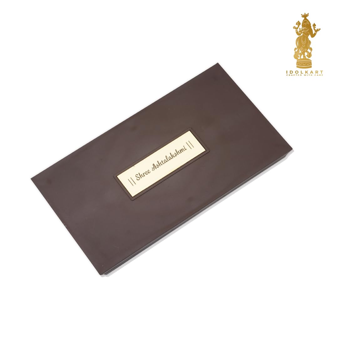 Gold & Silver Lakshmi Pooja Box - Prosperity Gift -4
