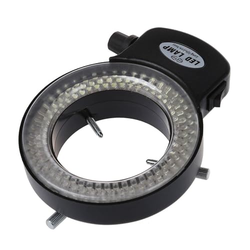 Lampe a anneau de miniscope a del LED eclairage variable lampe 100% reglable 6X - 3