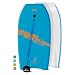 OWN THE WAVE 41" Body Board for Kids and Adults - HDPE Slick Bottom & EPS Core - Lightweight Body-Board for Beach and Surfing - Comes with Coiled Arm Leash and Fin Leash (Blue & Orange)