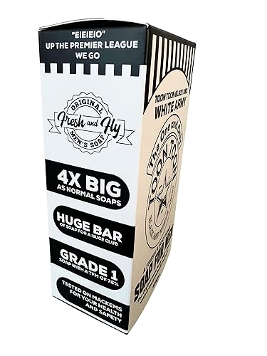 Toon Toon Black and White Army Men's Natural Bar Soap, Handmade Grooming Essential, Gently Cleanses and Nourishes Skin - Image 4