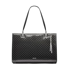 Black/Silver Patent Emboss