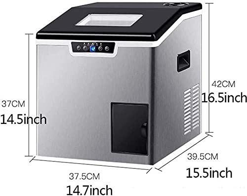 Máquina automática portátil para fabricar hielo eléctrico miniatura 2
