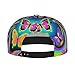 Fashion Baseball Cap Dad Cap for Girls Boys Youth, Trippy Colorful Butterflies Art Lightweight Moisture Wicking Golf Cap Headwear