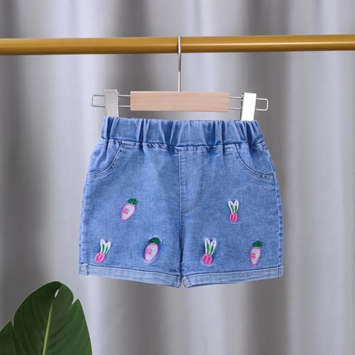 for Girls Kids Jeans Flannel Lined Elastic High Waisted Buckle Jeans Fall Jeans para Niñas2