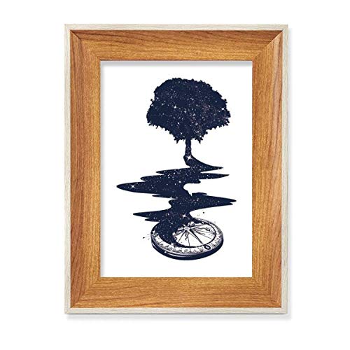Cadre de Photo en Bois de Bureau Évite de Percer pour Tableau