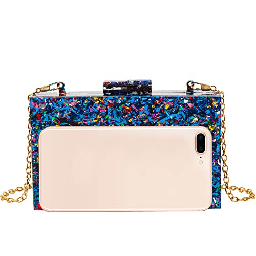 Image of LETODE Acrylic Clutch Bags Purse Perspex Bag Handbags for Women