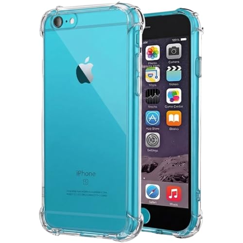 Image of 315 Supplies 2 Pack Clear Silicone Case for iPhone Crystal Clear TPU Gel Phone Cover – Slim Anti-Yellowing Shockproof Transparent Protective Case Compatible with iPhone 7 8 (iPhone 7/8)