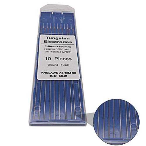 1 Pacote Eletrodo De Tungstênio Thoriado Haste De Eletrodo De Tungstênio Solda Tig Eletrodo De Tungs