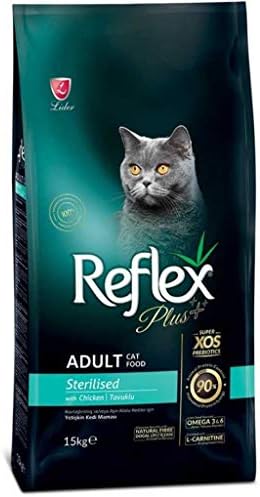 Reflex Plus Kisirlastirilmis Yetiskin Kediler Icin Tavuk Etli Kedi Mamasi 1 5 Kg Amazon Com Tr Evcil Hayvan Urunleri