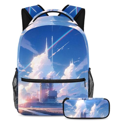 Sac à dos stylé et organisé ensemble cartable multicolore filles et garçons