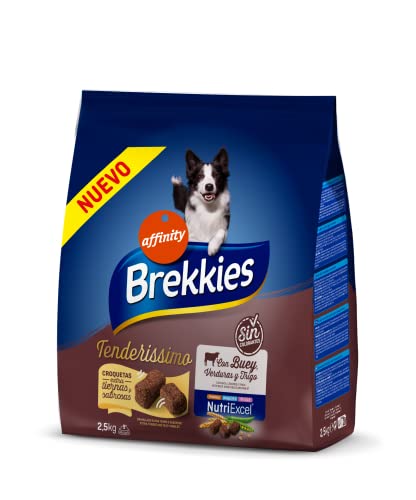 Brekkies Tenderissimo Pienso para Perros de Todos los tamaños - 2,5kg