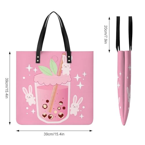 Sac À Bandoulière Pratique 39x39cm Style Boisson Délicieuse Femmes