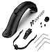 Hianjoo Parafango Accessori Compatibile per Xiaomi Scooter M365/M365 PRO, Accessorio di Sostituzione Scooter con Parafango, Staffa, Gancio, Custodia in Silicone und Set di Viti - Nero