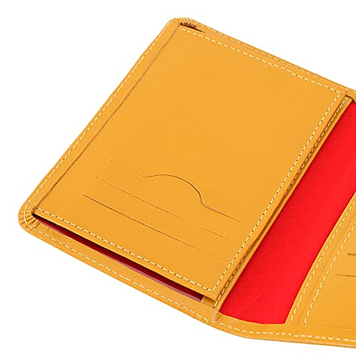 Carteira Feminina Couro Legítimo Porta Cartões, Notas e CNH Mariart 187F (Gold)