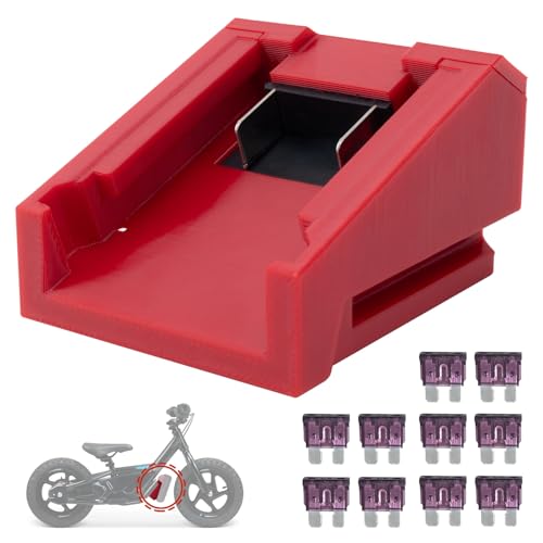 Mil.Waukee Battery Adapter Kit for Stacyc Bike Compatible with 12 and 16 Electric Balance eDrive Bikes 10-Pack 40A Fuse Replacement Easy to Install Battery Converter