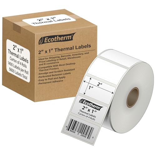 Étiquettes thermiques pour étiqueter colis et dossiers facilement