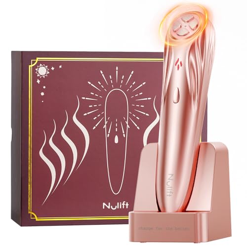 Radio Frequency Skin Tightening Device, Anti-Aging Face Machine for Wrinkle Removal, Lifting & Firming, Wireless Home Beauty Device with 3 Levels, at-Home Skin Renewal