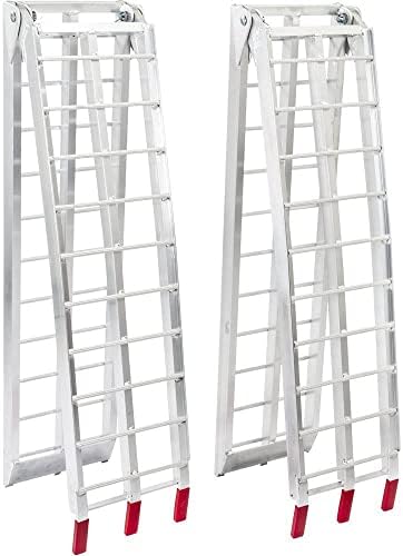 Rage Powersports Black Widow AFL-9012-2 Aluminum 7' 6 Arched ATV Ramp