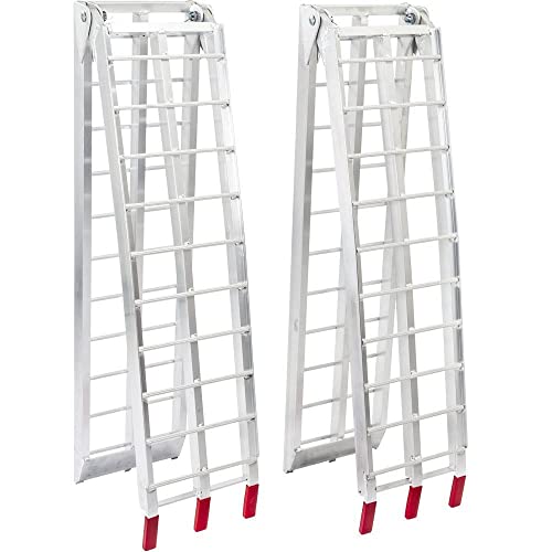 Rage Powersports Black Widow Afl-9012-2 Aluminum 7' 6 Arched Atv Ramp #TOP23