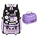 Roffatide Anime Drucken Business Casual Laptop Rucksack Mittagessack Schultern Reisen Wandern Tagessäcke Rucksack 17 Zoll C