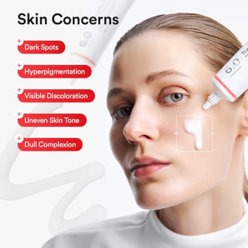 Image of Abib Tranexamic Acid 6% Cream Tone Balancing tube - TXA, Alpha-Arbutin Dark Spot Corrector for Face with Hyperpigmentation & Uneven Skin Tone, Korean Skincare, 1.69 fl oz