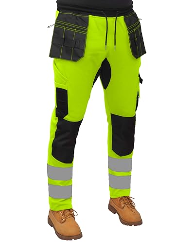 Pantalon de travail polaire ST-02 homme haute visibilité pantalon de sécurité