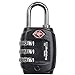 Bulldog Vaults TSA Lock luggage locks with Steel Shank (1-Pack)