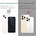 Dengduoduo 3 Pack Tempered Glass Camera Lens Protector for iPhone 15 6.1
