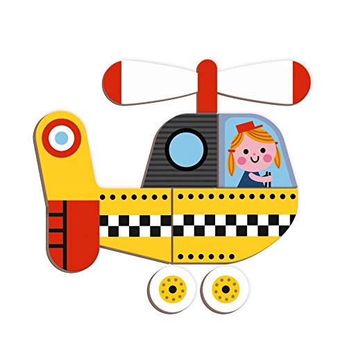 Janod J02715 Racers Magneti'Book