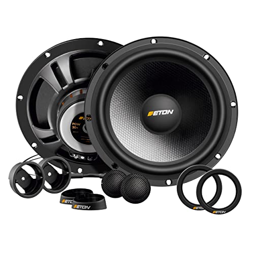 ETON POW 20+ – 20 cm / 8 Zoll 2-Wege Komponenten System, Auto Lautsprecher Made in Germany, 120 Watt