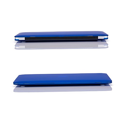 Ruban Case Compatible With Macbook Air 13 Inch (Models: A1369 & A1466, Older Version 2010-2017 Release), Slim Snap On Hard Shell Protective Cover And Keyboard Cover, Navy Blue #TOP3