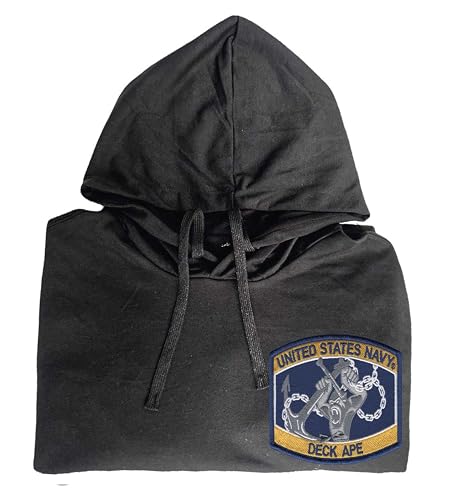 Navy deck ape boatswains mate hat embroidered shirt